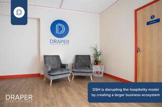 Хостелы Draper Startup House for Entrepreneurs Таллин Двухместный номер с 1 кроватью и общей ванной комнатой-2